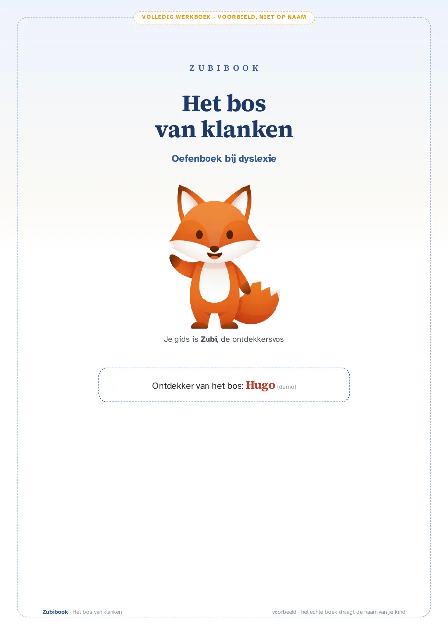 Bladzijde 1 van de proef-pdf